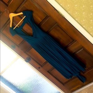 Indigo Anthropologie Dress